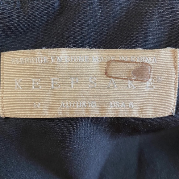 KEEPSAKE THE LABEL NAVY EMBROIDERED EYELET ROMPER - Picture 8 of 10